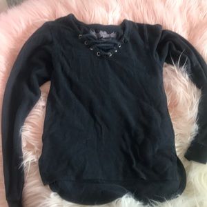 A long sleeved tee